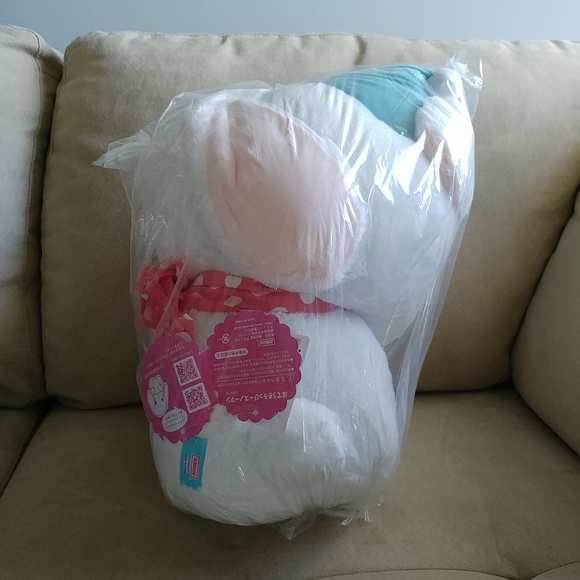 Amuse Pote Usa Loppy big snowman plush - Picture 3 of 5